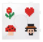 Pegboard Quadrado 14.5x14.5 Hama Beads Perler 5mm