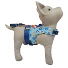 Peitoral Guia Cachorro Snob Dog Marinheiro Azul Macho