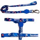 Peitoral H Ajustável + Guia Para Cachorro 1,10cm