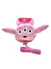 Peitoral Mochila Alien Rosa para cachorro e gato