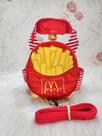 Peitoral Mochila Batatinha Frita para cachorro e gato Tamanho:G Peitoral Mochila Batatinha Frita para cachorro e gato Tamanho:G
