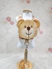 Peitoral Mochila Urso Oliver Caramelo para cachorro e gato