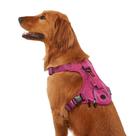 Peitoral para Cães KONG Ultra Durável com Dispenser de Sacos para Fezes Pequeno Rosa