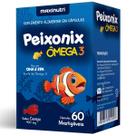 Peixonix Ômega-3 Sabor Cereja mastigável - 60 Caps