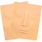 Pele Artificial 3d Em Silicone Treinamento De Micro pigmentação Lábios Rosto Olhos