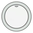 Pele Bumbo 22” Simples Transparente Remo Powerstroke 3 Impact Patch