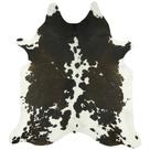 Pele Decorativa Natural Salpicado Preto e Branco - 250602165580