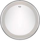 Pele Encore Remo Powerstroke Clear 20 bumbo transparente com anel muffle abafador interno (10623)