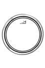 Pele luen ldh fiber control g3 14 filme duplo ldh drumheads