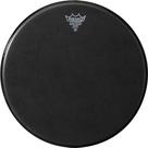 Pele Remo Black Suede Snare Side 13 Resposta Preta de Caixa