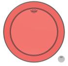 Pele Remo Powerstroke 3 Colortone Red 18 Vermelha com Anel Muffle Abafador Interno (15627)