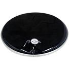 Pele Resposta para Bumbo 18" Frontal Dudu Portes BD Preta 11141 - Luen Pele Resposta para Bumbo 18" Frontal Dudu Portes BD Preta 11141 - Luen