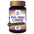 Pele unhas e Cabelos Msm + Vitamina C + Zinco 1300mg com 60 cápsulas Multivitta