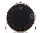 Pele Williams Signature Aposan Reflect Coated Bass 20 dupla preta porosa pra bumbo WCBAA2FF-15MIL-20BD