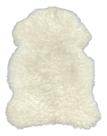 Pelego Branco Natural Lã Carneiro Extra Grande Gg Couro