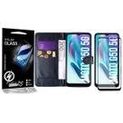 Película 3D + Capa Carteira PRETA para Moto G50 5G XT2149 - Cell In Power25 Película 3D + Capa Carteira PRETA para Moto G50 5G XT2149 - Cell In Power25
