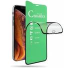 Película 3D Cerâmica Tela Toda Não Quebra Compatível com Todos Iphones
