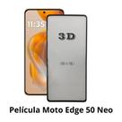 Película 3D de Vidro Tela Frontal Para Motorola Moto Edge 50 NEO 5G
