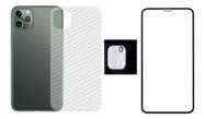 Pelicula 3d + Fibra Traseira + Pel Camera Para Tds iPhone 11 Pelicula 3d + Fibra Traseira + Pel Camera Para Tds iPhone 11