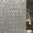Pelicula Adesiva Eletrostatica 3D para Porta de Vidro Estrela de Cristal 210x200cm