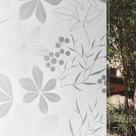 Pelicula Adesiva Eletrostatica para Vidro Blindex Branco com Folhas 200x60cm
