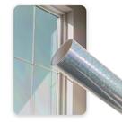 Pelicula Adesiva Vidro Residencial Arco-Íris Mini Pontilhado Pelicula Adesiva Vidro Residencial Arco-Íris Mini Pontilhado