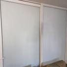 Película Adesiva Vinil Branco Blecaute Para Vidro Janela Envelopar Box Porta Lavável Blockout 2x1mt