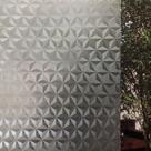 Pelicula Adesivo Eletrostática Triangulo Vidro Janela Porta