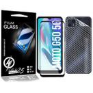 Película Carbono + Película Vidro 3D para Moto G50 5G XT2149 - Cell In Power25