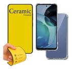 Película Cerâmica Fosca para Moto G05 + Capinha Anti Impactos Película Cerâmica Fosca para Moto G05 + Capinha Anti Impactos
