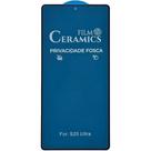 Película Cerâmica Fosca Privacidade Compatível Para Smartphone Samsung S25 Ultra Película Cerâmica Fosca Privacidade Compatível Para Smartphone Samsung S25 Ultra