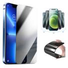 Película Cerâmica Privacidade Fosca Compatível Com iphone 11 12 13 14 15 16 17 Pro Max Plus Flexível Tamanho:iphone 13/1