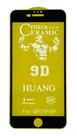 Película De Cerâmica 9D Fosca Cobre Toda Tela Para iPhone 6 Plus / 7 Plus / 8 Plus Preto