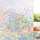 Película de privacidade para janelas LUTE Rainbow Decorative Stined Glass Película de privacidade para janelas LUTE Rainbow Decorative Stined Glass