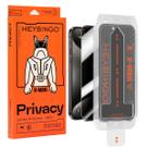 Película de Proteção Privacidade Com Aplicador HeyBingo Iphone 16 Pro Película de Proteção Privacidade Com Aplicador HeyBingo Iphone 16 Pro