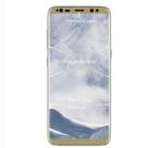 Película De Vidro 3D 5D 6D 9D Cobertura Total Samsung Galaxy S8 S9 Plus Dourada Com Borda Protetora