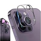 Película de Vidro 3D Para Lente Câmera Transparente Iphone 14 Pro / 14 Pro Max