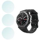 Película de Vidro Compatível Com Xiaomi Amazfit T-Rex 3 A2323 - 03 unidades