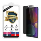 Película De Vidro Privacidade 3d Para Motorola Moto G62 Full