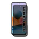 Película De Vidro Privacidade 3d Preta Para Redmi Note 10 Pro 6.67 - Luiza Cell25