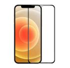 Película de Vidro Temperado 6D Para iPhone 12 MINI Transparente Borda Preta Clear Resistente Cobre Tela Inteira