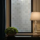Pelicula De Vidro Vitral Rolo 0,90x20,00m Vinil PVC