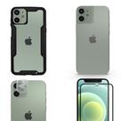 Película Defender Glass + Câmera + Nano Traseira + Capa Dual Shock compatível com iPhone 12 Mini - Gshield