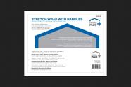 Película elástica Home Plus de 20 cm x 304 m de plástico reciclável transparente