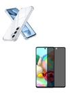 Película Fosca Privativa + Capa Silicone TPU Para Samsung Galaxy S25 FE 5G