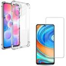 Película Gel Hidrogel Frontal Hd + Capa Capinha Compatível P/ Xiaomi MI Poco F3