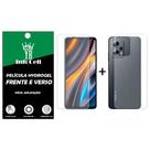 Película Gel Hidrogel HD Frente e Verso Anti Impacto para Xiaomi Poco X4 GT Película Gel Hidrogel HD Frente e Verso Anti Impacto para Xiaomi Poco X4 GT