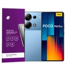Película Gel Hidrogel Hd Frente e Verso Compatível Para Xiaomi Poco M6 Pro 5G 2024