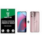 Película Gel Hidrogel HD Frente E Verso Motorola Moto G Stylus 2022 Película Gel Hidrogel HD Frente E Verso Motorola Moto G Stylus 2022