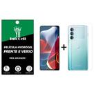 Película Gel Hydrogel HD Frente E Verso Motorola Moto Edge S30 Película Gel Hydrogel HD Frente E Verso Motorola Moto Edge S30